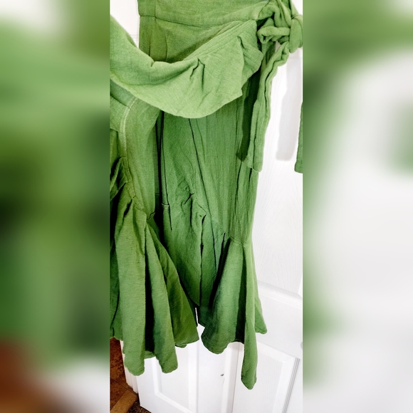 LAURENCE BRAS SKIRT TAILLE 1 GREEN - Picture 6 of 9